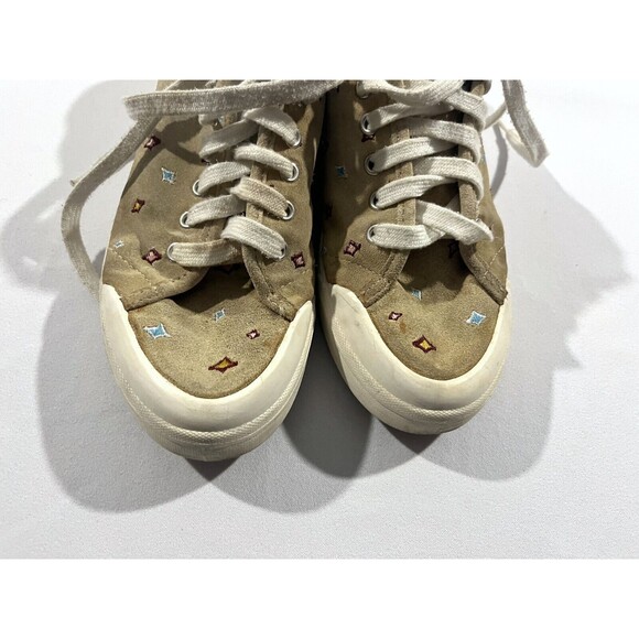 Rag & Bone Standard Issue Southwest Sneakers Shoes Diamond Embroidered 37 Sz 7 - Picture 4 of 10